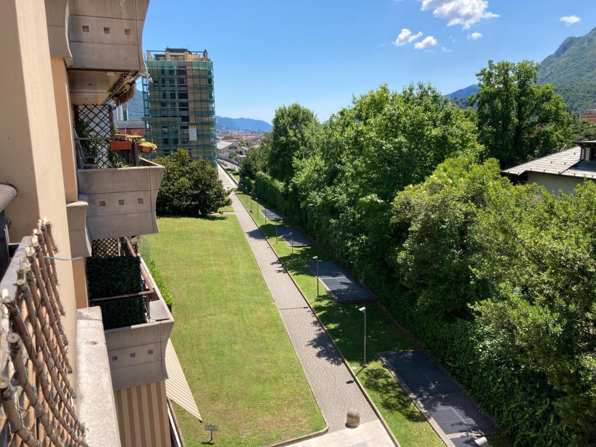 Spacious Bright Apartment Near City Center And Como Lake With Air Conditioning Лекко Экстерьер фото